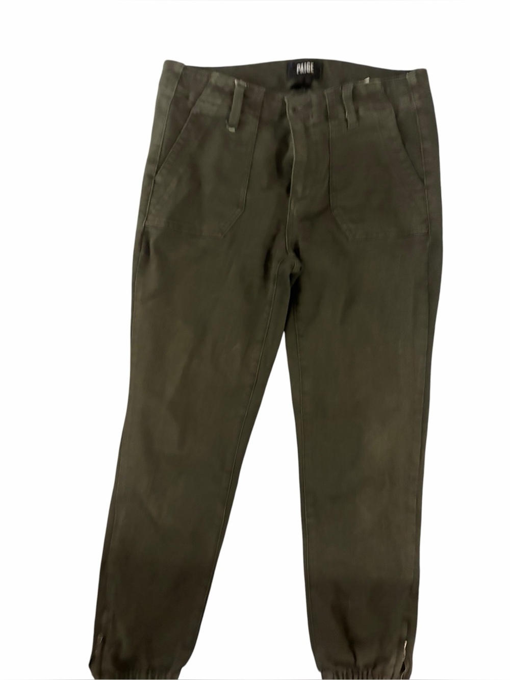PAIGE Olive Green Men's Jogger Pants